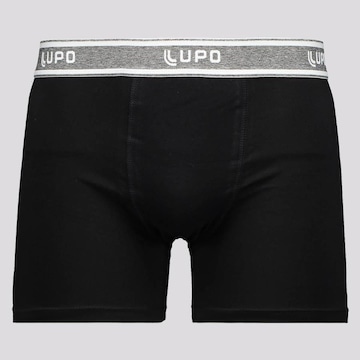 Cueca Boxer Lupo Basic Algodão com Elastano - Masculina