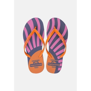 Chinelo Tropical Brasil Estampado Slim - Feminino