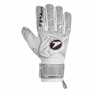 Luvas de Goleiro Poker Campo Profissional Quantum Iii - Unissex