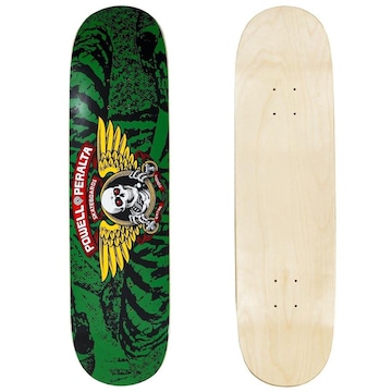 Shape Powell Peralta Winged Ripper Birch 242 K20 Tamanho 8.0 Verde/Amarelo