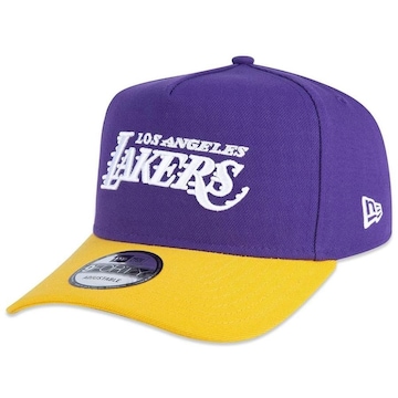 Boné Aba Curva New Era 940 A-Frame Los Angeles Lakers Core - Snapback - Adulto