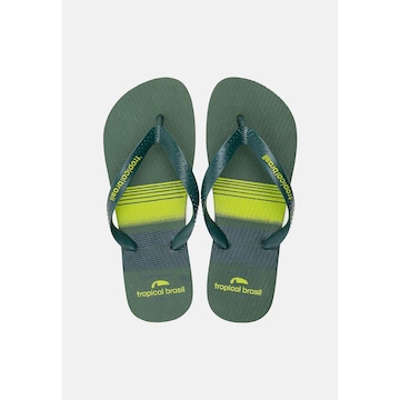 Chinelo Tropical Brasil Militar - Adulto