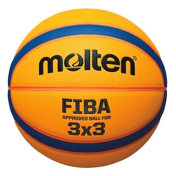 Bola de Basquete 3X3 Molten Libertria Fiba Approved