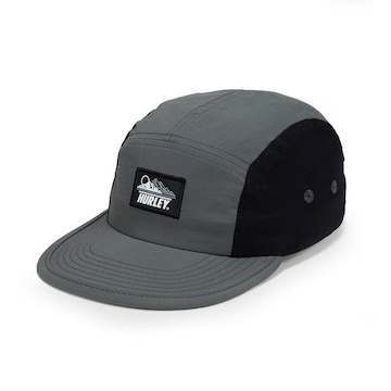 Boné Aba Reta Hurley Five Painel Mountain - Snapback - Adulto