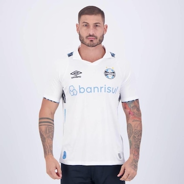 Camisa do Grêmio I 2024 Umbro 7 Renato Gaúcho - Masculina