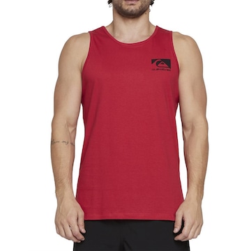 Camiseta Regata Quiksilver Quik Space Logo Sm25 - Masculina