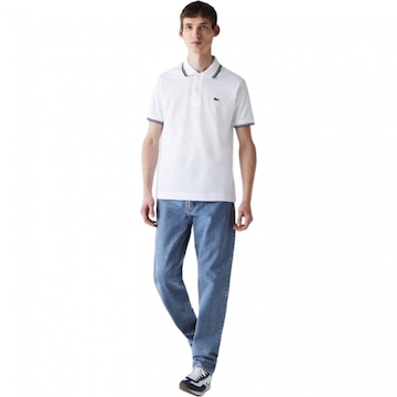 Camisa Polo Lacoste Clássico Fit em Piqué - Masculina