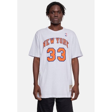 Camiseta Mitchell & Ness New York Knicks 33 Patrick Ewing - Masculina