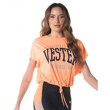 Camiseta Manga Curta Dry Fit Glimmer Vestem Feminina