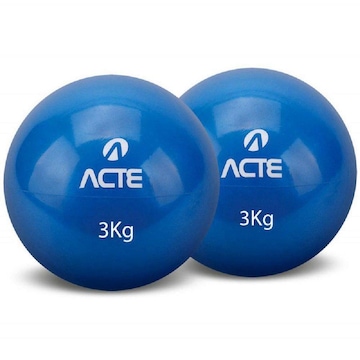 Bola Acte Sports Tonificadora (Par 3Kg Cada) T57