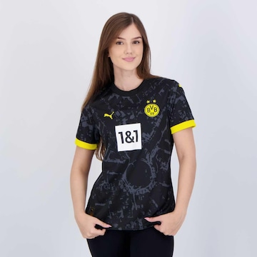 Camisa Borussia Dortmund 2024 Puma Away - Feminina