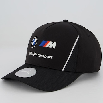 Boné Aba Curva Puma Bmw Motorsport Bb Cap I - Strapback - Adulto