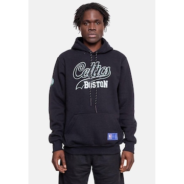 Blusão de Moletom com Capuz Nba Street Soul Boston Celtics - Masculino