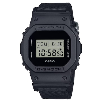 Relógio Casio G-Shock Dw-5600Bce-1Dr Pulseira Em Cordura - G-Shock Dw-5600