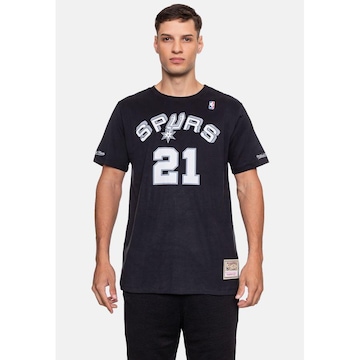 Camiseta Mitchell & Ness Nba San Antonio Spurs Tim Duncan - Masculina