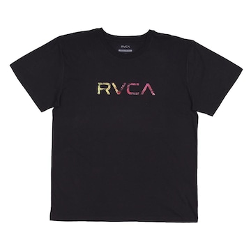 Camiseta Rvca Floral Flame Plus Size Sm25 - Masculina