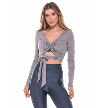 Blusa Manga Longa Vestem Silver - Feminina