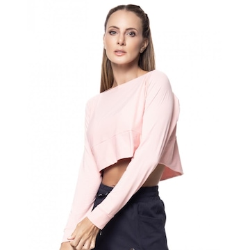 Blusa Cropped Tapa Bumbum Dry Fit Jennie Vestem Feminina