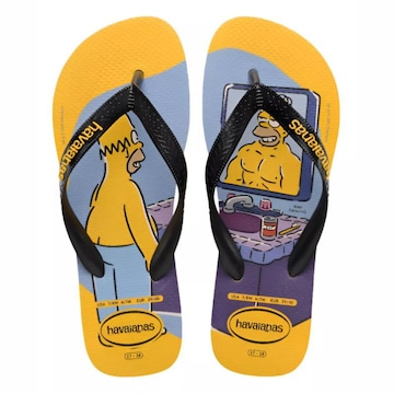 Chinelo Havaianas Simpsons - Unissex