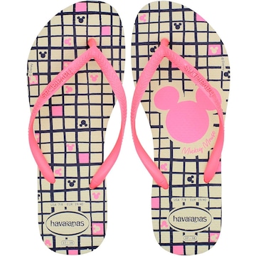 Chinelo de Dedo Havaianas Slim Disney Feminino