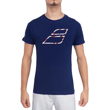 Camiseta Babolat Exercise Big Flag Tee - Masculina