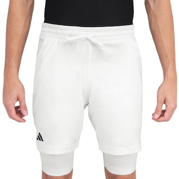 Shorts adidas Tennis Pro Aeroready 2In1 Masculino