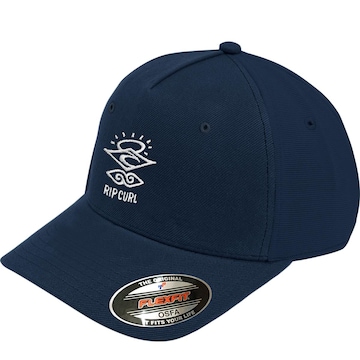 Boné Aba Curva Rip Curl Icons Eco Flexfit Cap - Fechado - Adulto