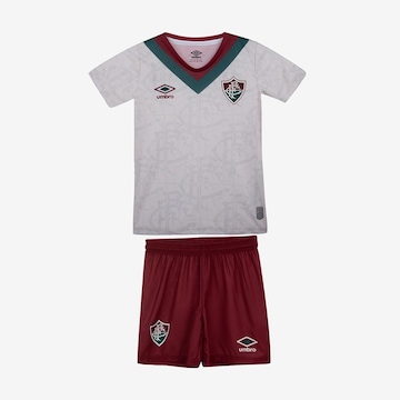 Uniforme do Fluminense 3 2024 Umbro Oficial Clube - Infantil