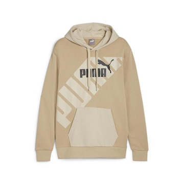 Blusão de Moletom com Capuz Puma Power Graphic Masculino