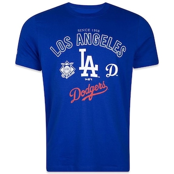 Camiseta New Era Los Angeles Dodgers Sport Masculina