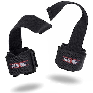 Strap Rhino Tala com Munhequeira Macia Musculação