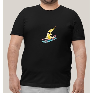 Camiseta Plus Size Masculina Prime Wss Radical Banana