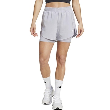 Short adidas 2 em 1 Minimal - Feminino