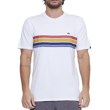 Camiseta Quiksilver Everyday Stripe Sm25 - Masculina