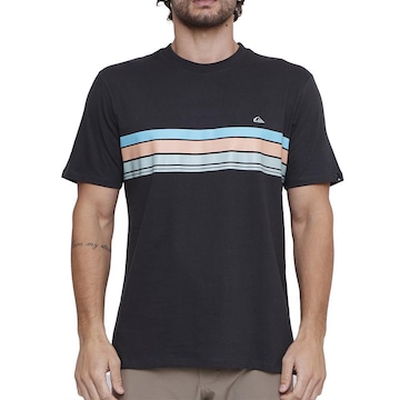 Camiseta Quiksilver Everyday Stripe Sm25 - Masculina