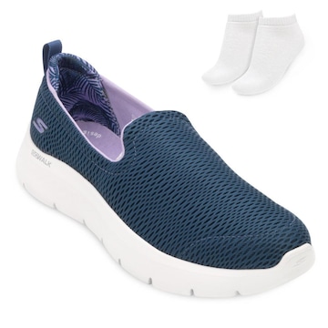 Tênis Skechers Go Walk Flex + Par de Meia - Feminino