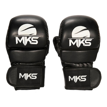 Luva Mma Mks Combat Shooter Black