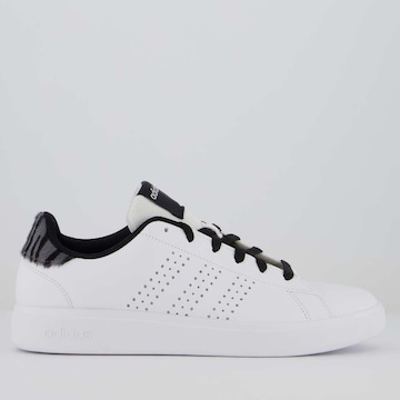 Tênis adidas Advantage Base 2.0 Feminino Branco e Preto