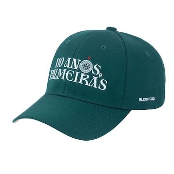 Boné  do Palmeiras Aba Curva Supercap 110 Anos - Snapback - Adulto