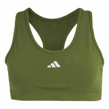 Top adidas Treino Basico Suporte Médio - Feminino