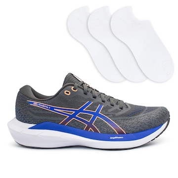 Tênis Asics Gel-Nagoya 7 + 3 Pares de Meias Masculino