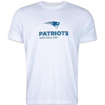 Camiseta New Era New England Patriots Core Essentials Style - Masculina