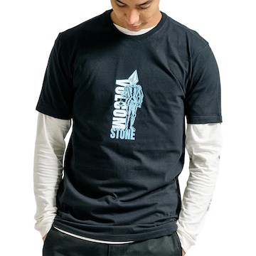 Camiseta Volcom Long Fit Flail - Masculina