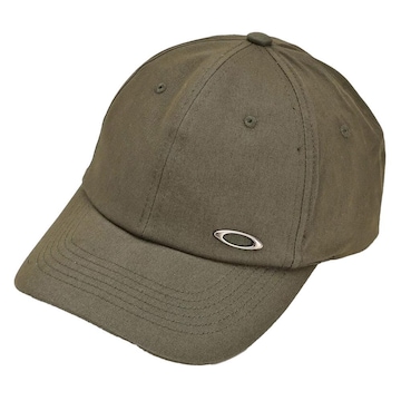 Boné Aba Curva Oakley Ellipse Metal 6 Panel Surplus - Strapback - Adulto