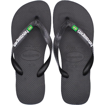 Chinelo Havaianas Brasil Logo - Masculino