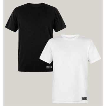 Camiseta Wss Algodão Prime Basic - 2 Unidades - Masculina