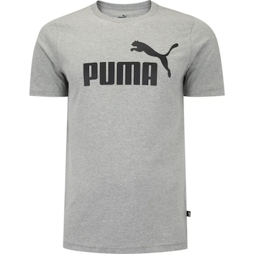 Camiseta Masculina Puma Manga Curta ESS Tee Logo