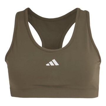 Top adidas Treino Suporte Médio Feminino