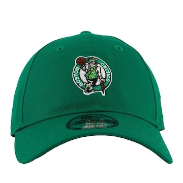 Boné Aba Curva New Era 940 Nba Boston Celtics Primary - Strapback - Adulto