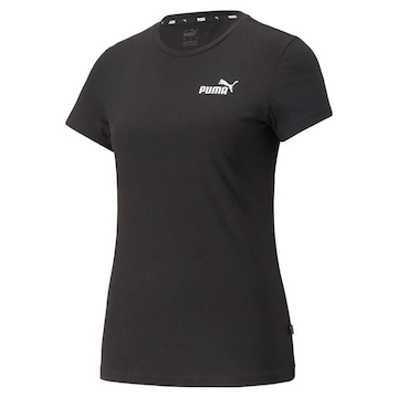 Camiseta Puma Essentials Small Logo - Feminina